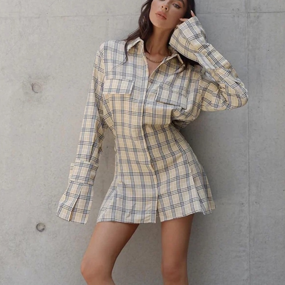 Lioness Plaid Dress